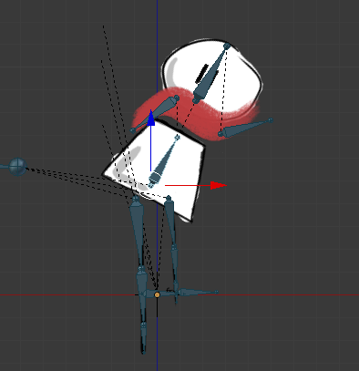 Blender COA Tools skeleton control